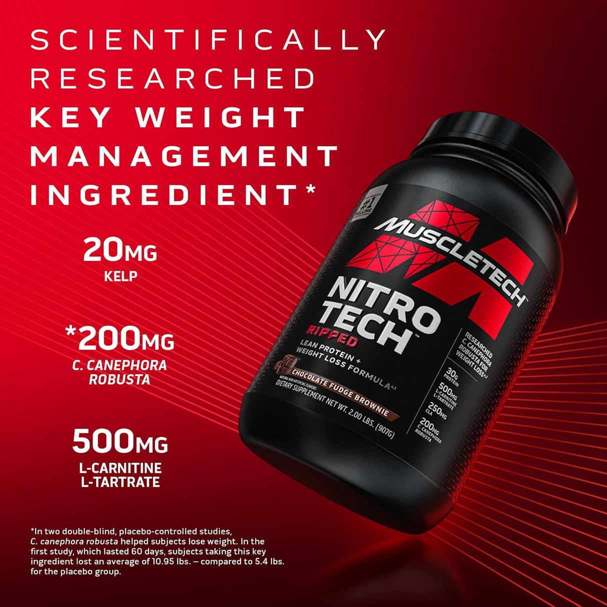 Polvo Nitro Verde PROMEXTRA908 4 libras MuscleTech