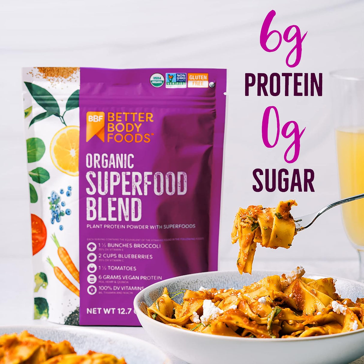 Suplementos Alimenticios Organic Superfood Blend 12.7 oz