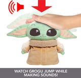Pelota de Jumping Grogu Star Wars Mattel con sonidos y acción