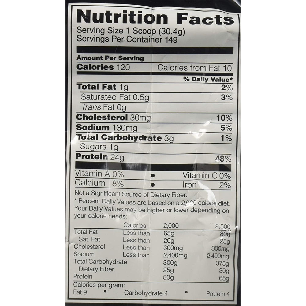 Suplementos Gold Standard 100% suero - Chocolate 10 lb