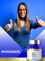 Suplemento  Vitamina B2 400mg  180 Tabletas  Vegetariano