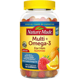 Suplemento Gomitas complejo multivitamínico +  omega 3 80 un
