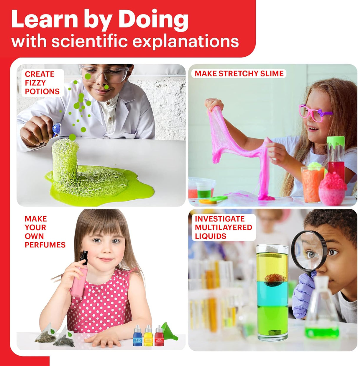 Kit de Ciencia Doctor Jupiter | 100+ Experimentos Educativos