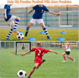 Hitish Porterías de fútbol para niños para patio trasero