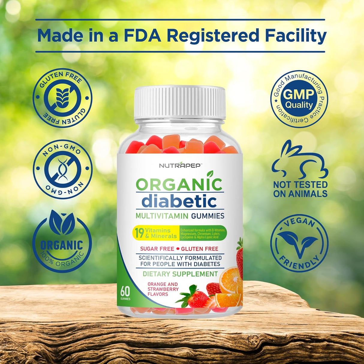 Gummies Multivitamínicos Sin Azúcar - Salud Total - Modelo 2023