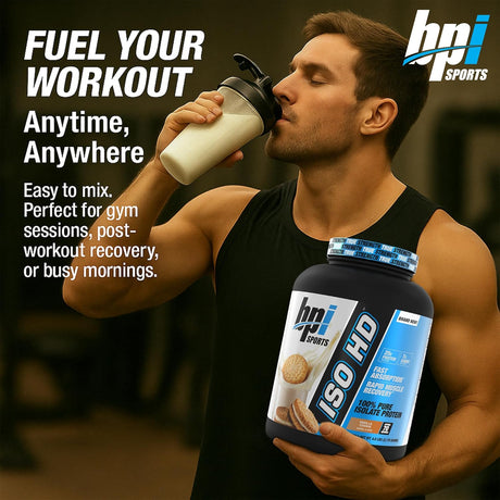 Proteína de aislado ISO HD de BPI Sports - 4.8 LBS