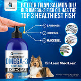 Vitaminas Aceite de pescado para perros mejor que el aceite