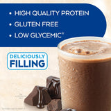 Batido rico en proteínas Dark Chocolate Royale, sin gluten, apto para ceto