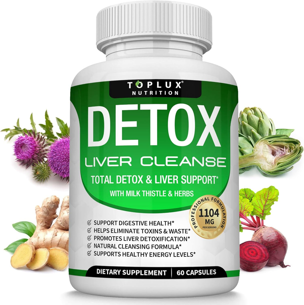 Suplementos Alimenticios Limpiador del hígado Toplux