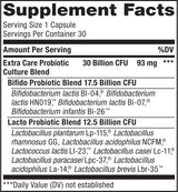 Suplementos Alimenticios probiótico  de la flora intestinal