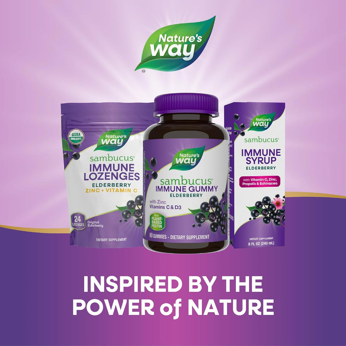 Suplemento Sambucus Elderberry Gummies Suplementos Herbales