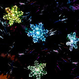 Árbol de Navidad Juegoal 6 ft, Preiluminado, LED RGB, Modelo: X123