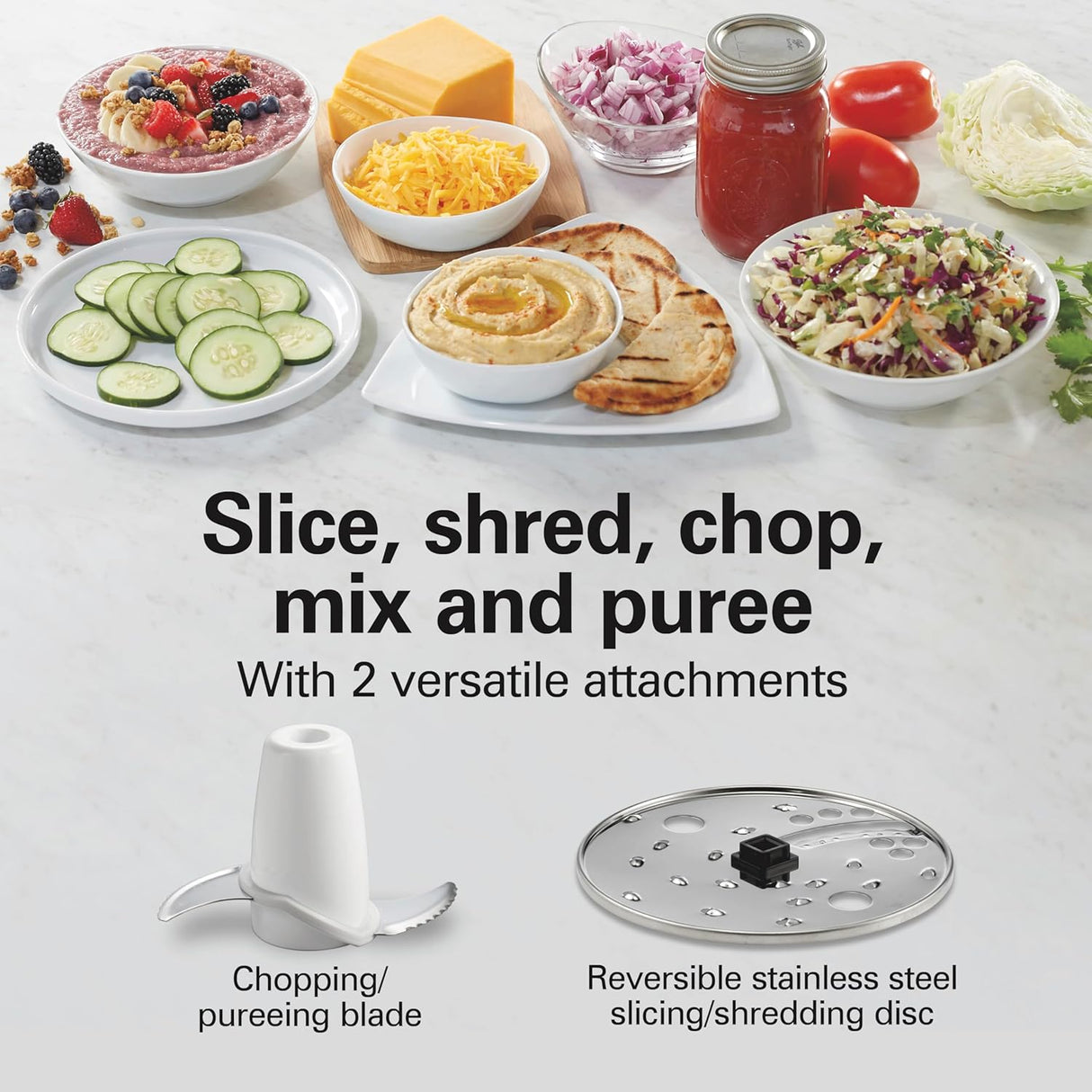 Procesador de Alimentos Hamilton Beach 10 Tazas, Modelo 70733