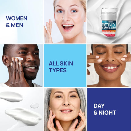 Crema de retinol para cara con ácido hialurónico MOONRIN
