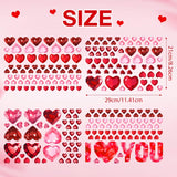Stickers de Pared para San Valentín, 259 Piezas, Removibles