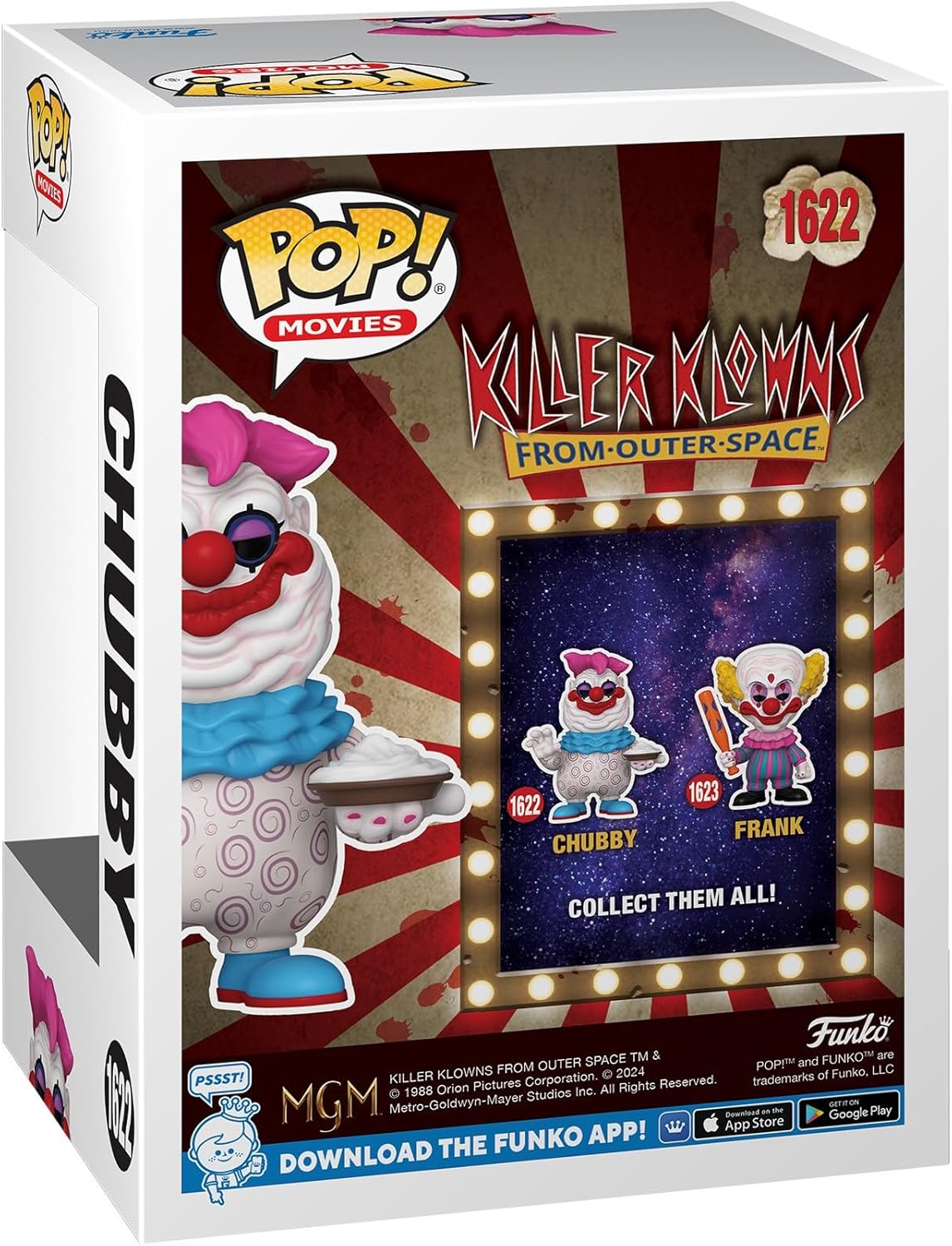 Funko Pop! Películas: Klowns Asesinos - Chubby Edición Limitada