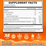 Gomitas de Magnesio Glycinate 400MG - Calm y Sueño, 120