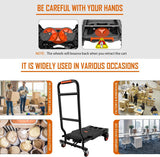 Carretilla Plegable, Heavy Duty, Capacidad 440lbs, Modelo 2en1