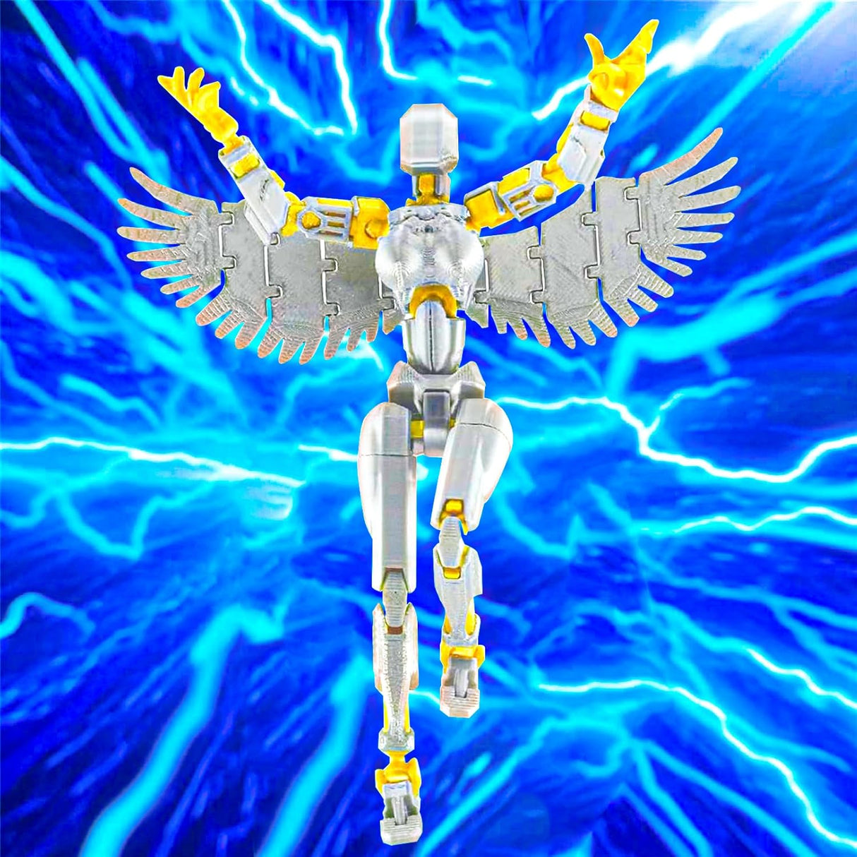 Figuras de Acción T13 Robot Articulado, Modelo 3D Impreso