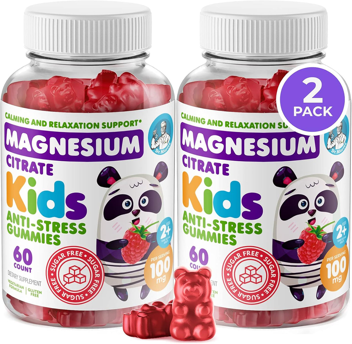 Suplementos Alimenticios de magnesio calmantes para niños