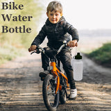 4E&#39;s Novelty 12 botellas de agua deportivas a granel (paquete de 12) botellas de agua de plástico reutilizables de 18 onzas, sin BPA, botellas de agua para niños escolares