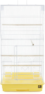 Jaula alta color amarillo Prevue Pet Products SPECONO1818H-Y