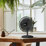 HOLMES Ventilador de Mesa 12, 3 Velocidades, Oscilación 75°