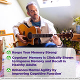 Cognium Extra Fuerte de Natrol, 60 Cápsulas, Paquete de 12