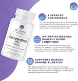 Suplemento de resveratrol para el envejecimiento saludable