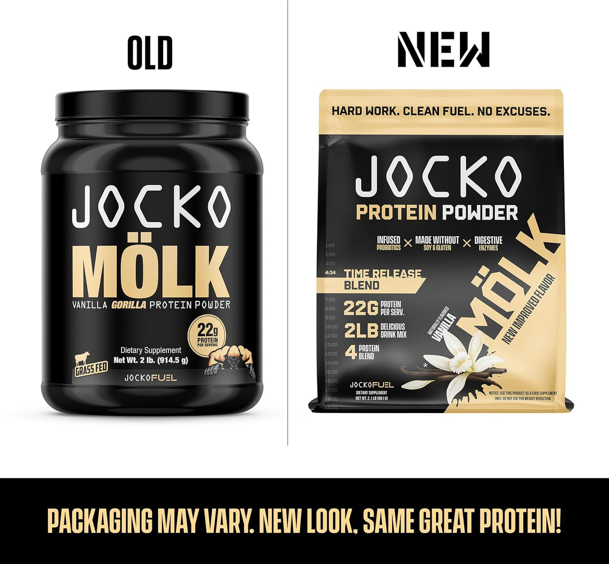 Proteína de suero en polvo probióticos Jocko Fuel