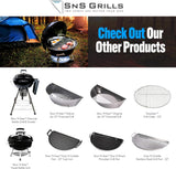 Insert para parrilla SnS Grills, acero inoxidable, 22 Original