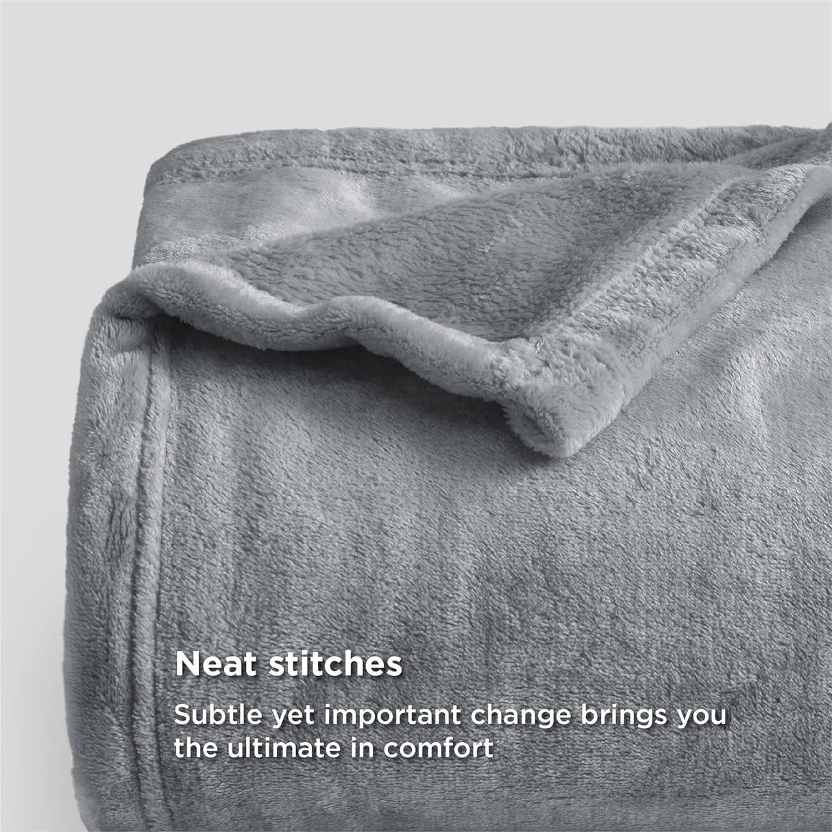 Manta Fleece Cama Queen Bedsure - Suave, Ligera, 90x90 pulgadas