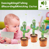 Cactus Bailarín Repetidor, Juguete Musical, Luz y Sonido