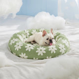 Cama para perros pequeños relajantes para mascotas con felpa