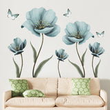 Stickers de Pared Flores y Mariposas - Decoración Creativa