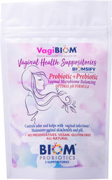 Supositorio probiótico vaginal Biom: pH vaginal natural