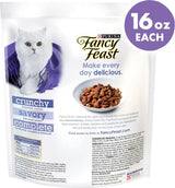 Fancy Feast Gourmet - Alimento seco para gatos con pollo y pavo (2 bolsas) (16 onzas cada una)