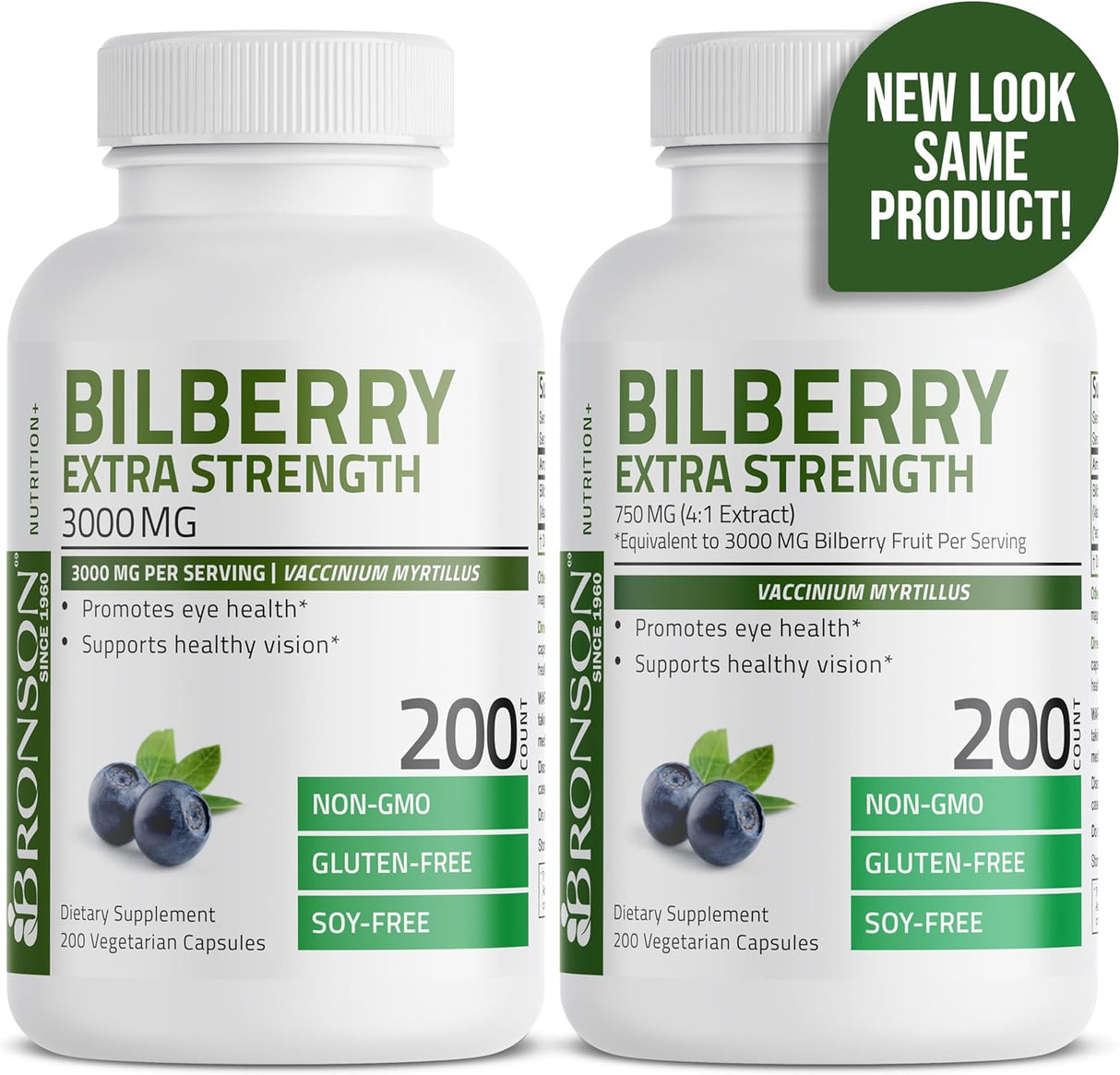 Suplemento Arándano Extra Strength 3000 mg  sin OMG 200 cáp