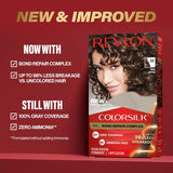 Tinte Permanente Revlon ColorSilk, Sin Amoniaco, Pack de 3