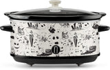 Crockpot de 7 cuartos de Nightmare Before Christmas, patrón sketch