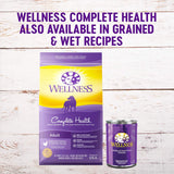 Alimento seco para perro, salud natural, libre de cereales