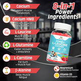 Gummies HMB Leucina para músculo 120u NutriFit