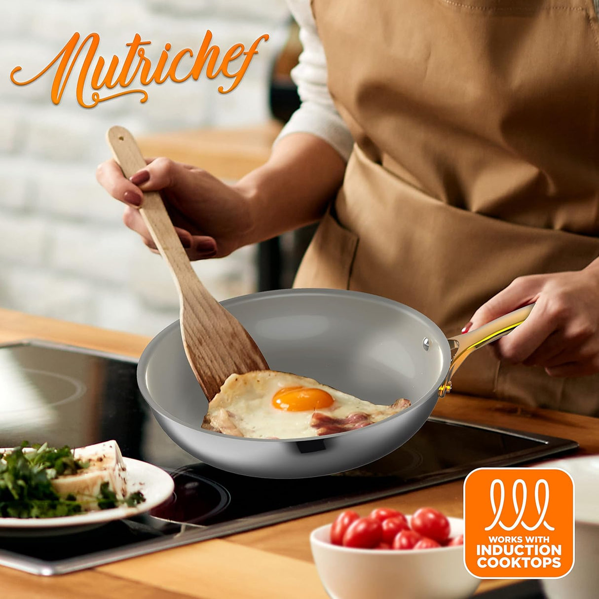 Juego de ollas de cocina NUTRICHEF NCSTS16