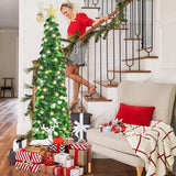 Árbol de Navidad Pop-Up 5 FT con luces y temporizador