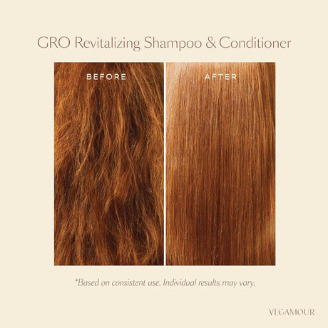 VEGAMOUR Acondicionador revitalizante Mini GRO.