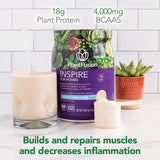 Polvo de proteína vegetal para mujer PlantFusion Inspire