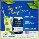 Probióticos Dentales 3BN CFU Lactobacillus Tablets Travel