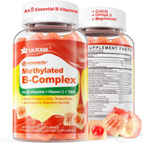 Super Methylated B Complex Gummies - Sin Azúcar, Omega-3, CoQ10