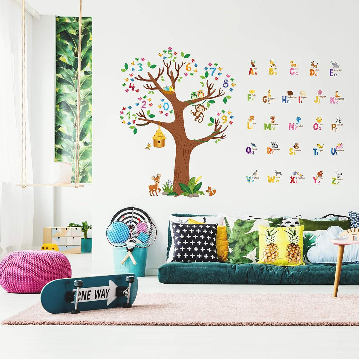 Vinilos Decorativos 3 hojas de calcomanías