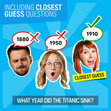 Juego de Trivia para Adultos - 1200 Preguntas - Diversión Familiar